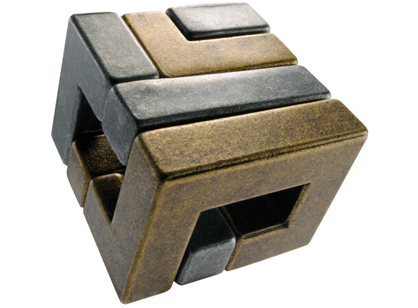 Cast Puzzle 4/6 Coil Hjärngympa i metall Svårighetsgrad 4/6 