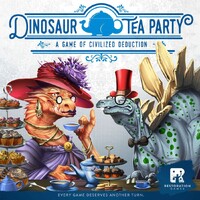 Dinosaur Tea Party Kortspel 