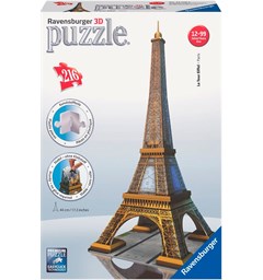 Eiffel Tower 3D 216 biter Puslespill Ravensburger Puzzle