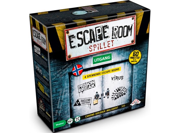 Escape Room Spillet Brettspill Norsk