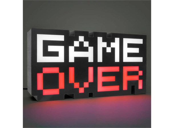 Game Over Lampe 8-Bit 30 cm