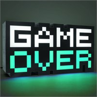 Game Over Lampe 8-Bit 30 cm 