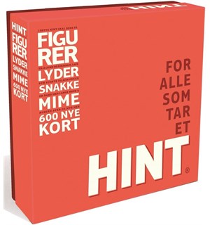 HINT Rød Brettspill - Norsk utgave 