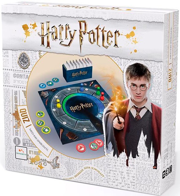 Harry Potter Quiz Norsk Brettspill Med 840 spørsmål - Gamezone.no