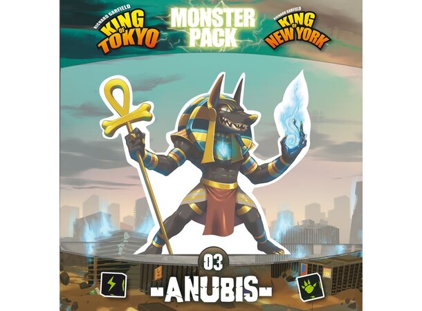 King of Tokyo Monster Pack Anubis Exp Expansion till King of Tokyo 