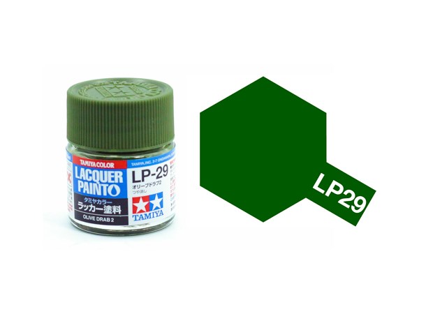 Lakkmaling LP-29 Olive Drab 2 Tamiya 82129 - 10ml