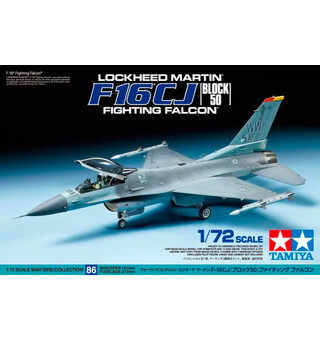 Lockheed F-16CJ Block50 Fighting Falcon Tamiya 1:72 Byggesett