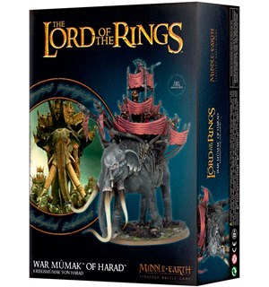 Lord of the Rings War Mumak of Harad Middle-Earth Strategy Battle Game 