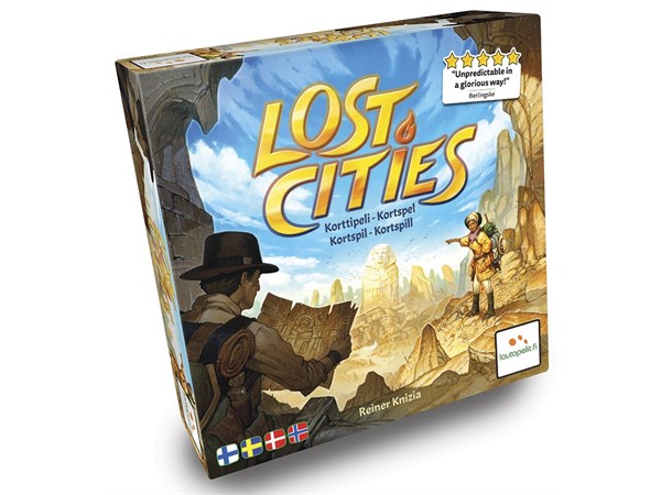 Lost Cities Kortspill Norsk utgave