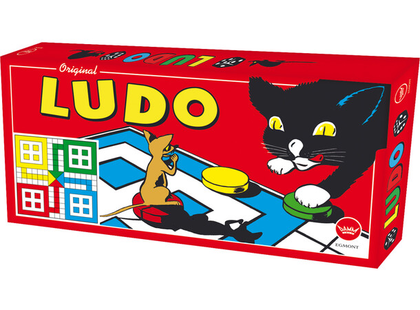 Ludo Brettspill Klassisk Norsk Design 