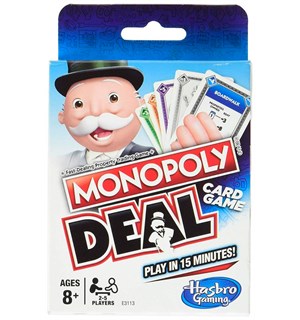 Monopoly Deal - Monopol Kortspill Monopoly Cardgame - Norsk utgave 