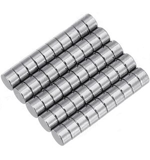 Neodymium Magnet 2x1mm 100 stk Runde Rare Earth magneter 