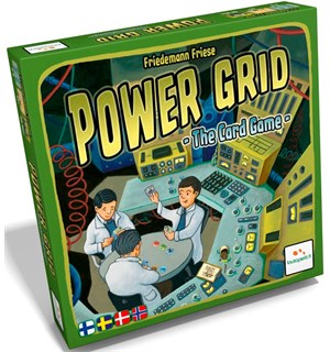 Power Grid The Card Game Norsk Utgave Kortspill 