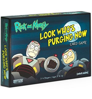 Rick & Morty Look Whos Purging Now The Card Game Kortspill 