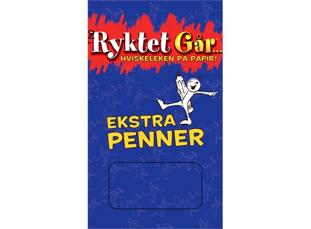Ryktet Går - Ekstra penner (8 stk)