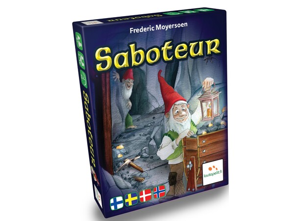 Saboteur Kortspel