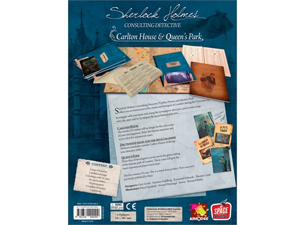 Sherlock Holmes Carlton House/Queen Park Consulting Detective