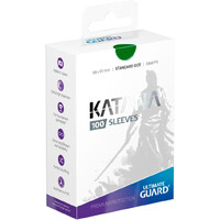 Sleeves Katana Grön 100 st 66x91 Ultimate Guard Kortskydd/DeckProtect