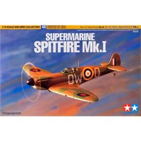 Supermarine Spitfire Mk.I 1:72 Tamiya 1:72 Byggesett