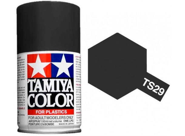 Tamiya Airspray TS-29 Semi Gloss Black Tamiya 85029 - 100ml