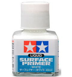 Tamiya Liquid Surface Primer White 40ml