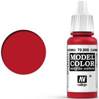 Vallejo Akryl Model Color Carmine Red Tilsvarer X-7