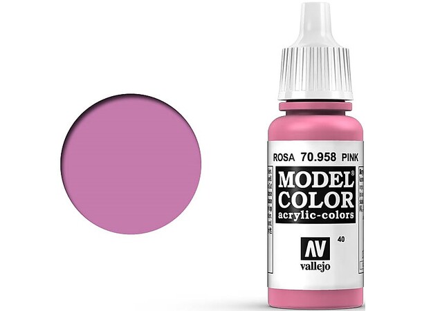 Vallejo Model Color Pink 17ml 