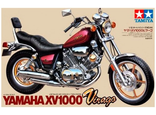 Yamaha XV1000 Virago Tamiya 1:12 Byggesett