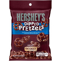 *Hersheys Dipped Pretzels Milk Chocolate 120g