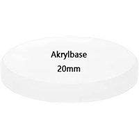 Akrylbaser Rund 20mm (25 stk) 