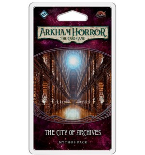 Arkham Horror TCG City of Archives Exp Utvidelse til Arkham Horror Card Game 