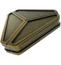 Cast Puzzle 3/6 Delta Hjernetrim metall Vanskelighetsgrad 3/6