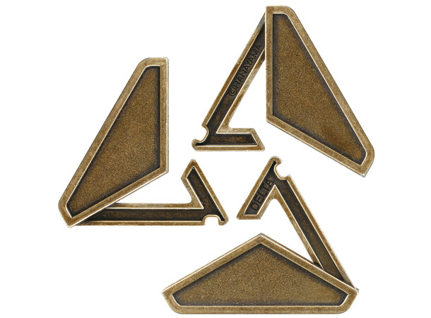 Cast Puzzle 3/6 Delta Hjernetrim metall Vanskelighetsgrad 3/6 