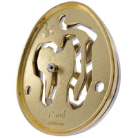 Cast Puzzle 4/6 LOeuf Hjärngympa metall Svårighetsgrad 4/6