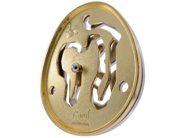 Cast Puzzle 4/6 LOeuf Hjärngympa metall Svårighetsgrad 4/6 