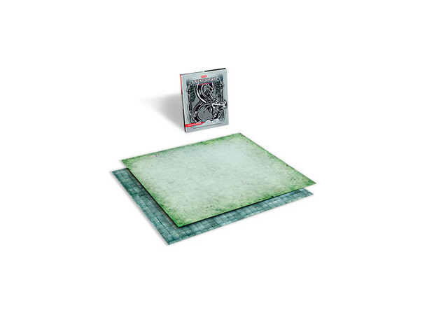 D&D Adventure Grid 63cm x 59cm Vikbar spelyta med 2 sidor 