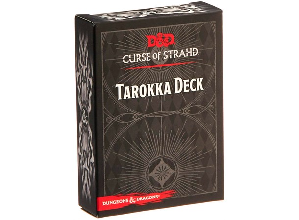 D&D Cards Curse of Strahd Tarokka Deck Dungeons & Dragons - 54 kort