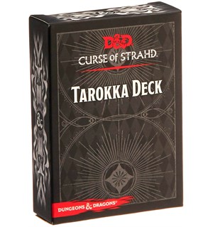 D&D Cards Curse of Strahd Tarokka Deck Dungeons & Dragons - 54 kort 
