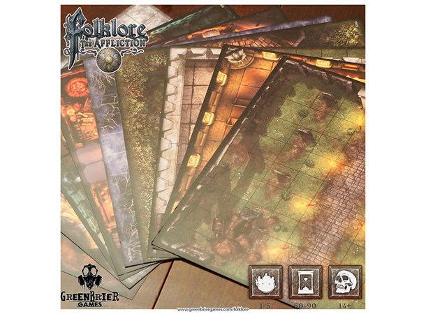 Folklore The Affliction Brettspill Second Edition 