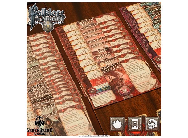 Folklore The Affliction Brettspill Second Edition 