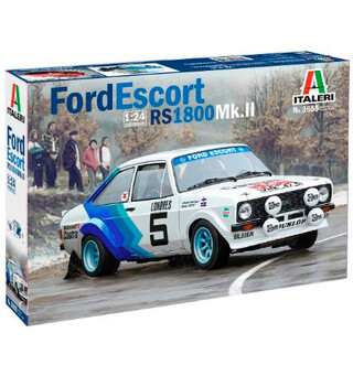 Ford Escort RS1800 Mk.II 16,7 cm Italeri 1:24 Byggesett