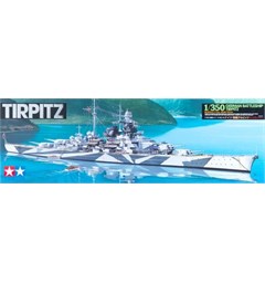 German Battleship Tirpitz Tamiya 1:350 Byggsats