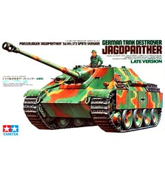 German Tank Destroyer Jagdpanther Late Tamiya 1:35 Byggesett