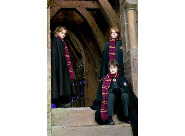 Harry Potter Skjerf Gryffindor 190 cm langt