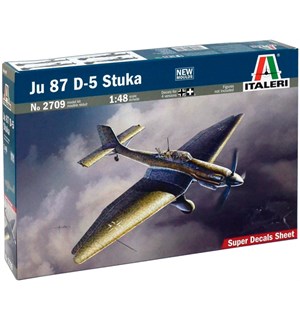 Ju 87 D-5 Stuka Italeri 1:48 Byggesett 