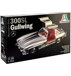 Mercedes-Benz 300 SL Gullwing 1:16 Italeri 1:16 Byggsats