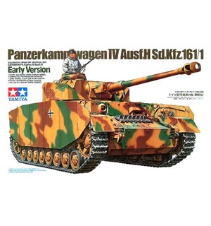 Panzerkampfwagen IV Ausf.H Sd.Kfz.161/1 Tamiya 1:35 Byggesett 