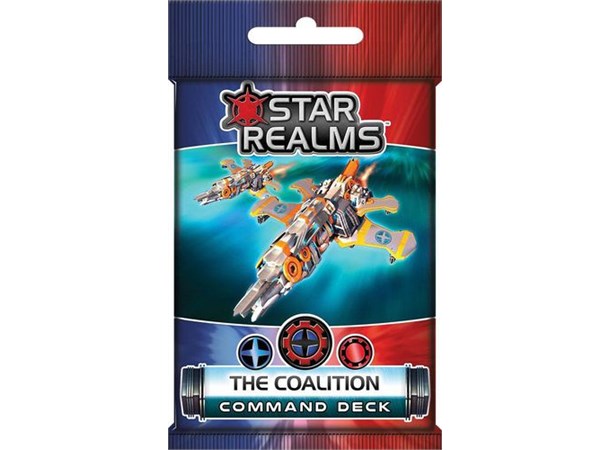 Star Realms The Coalition Expansion Command Deck til Star Realms