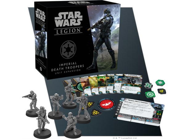Star Wars Legion Imperial Death Troopers Utvidelse til Star Wars Legion