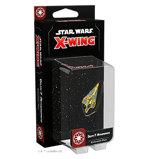 Star Wars X-Wing Delta-7 Aethersprite Utvidelse til Star Wars X-Wing 2nd Ed 